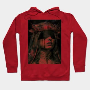 Blind Maiden dark gothic woman Hoodie